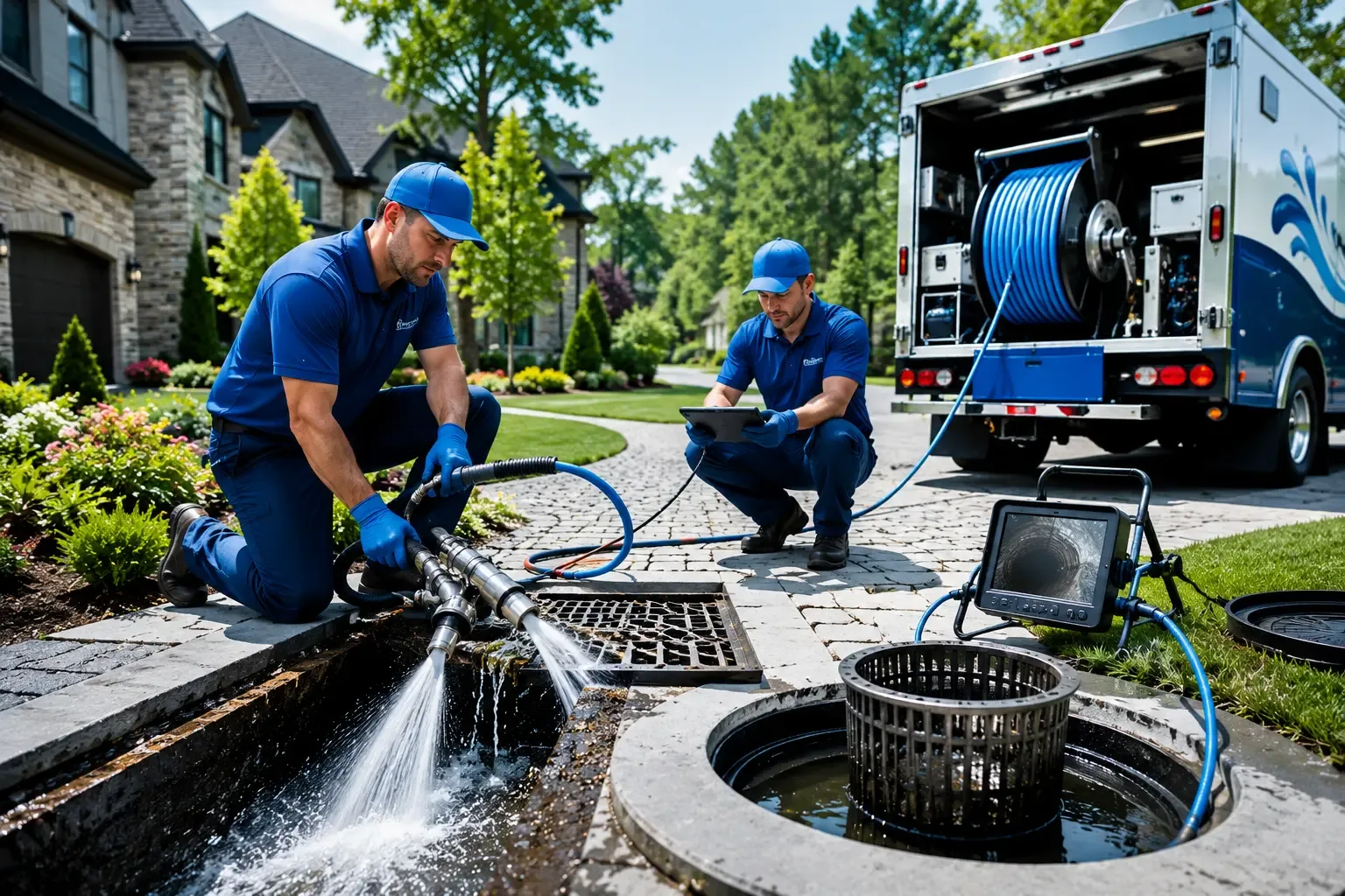 Local outdoor drain cleaning professionals in Farber, MO